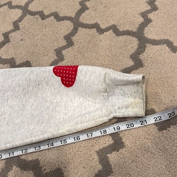 VTG Lee made in USA crew neck sweatshirt size 3X 3d plush bear on front with - Picture 8 of 9